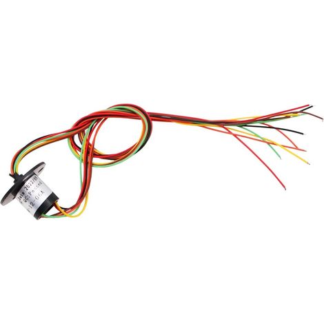 Bague collectrice 6 Voies 250 TR/Min 240 VAC/DC pour équipement Rotatif de générateur d'énergie éolienne (1/5)