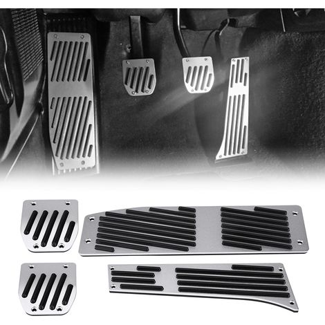 4 pièces repose-pieds embrayage frein pour BMW Série 1 3 5 7 X1 E30 E32 (1/5)