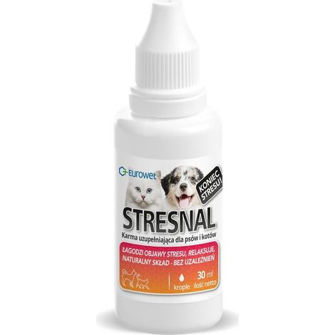 Eurowet Stresnal Stress reliever for dogs and cats 30ml