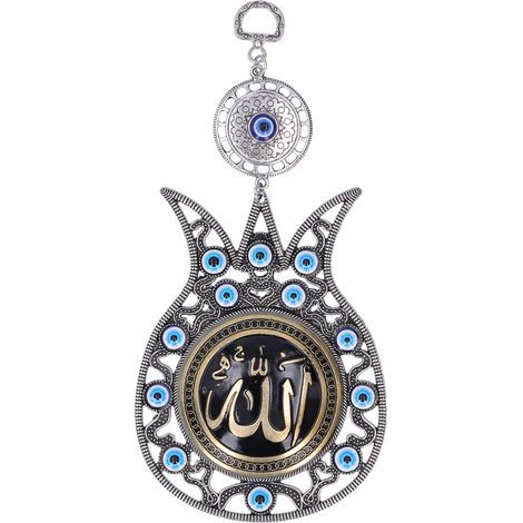 Metal Feng Shui Pendant Ornament for Lucky Protection Home Office Wall Hanging Decor