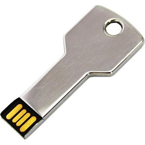 Clé USB Clé USB Clé USB 2.0 Clé USB 8BG/16GB/32GB/64GB/128GB/256GB Carte mémoire Stick U Disk 1pcs (Gris argenté, 32GB) (1/5)