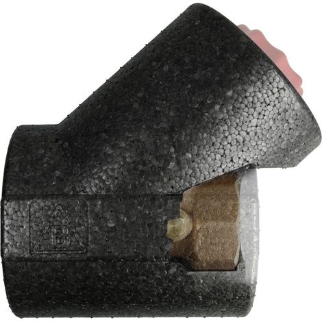 Coque d’isolation EPP DN40 pour vannes et robinets avec filetage femelle