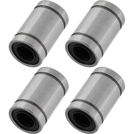 Packung mit 10 LM8UU 8-mm-Kugellagern für Linearbewegungen, kompatibel mit 8-mm-Stangen an 3D-Druckern und CNC-Maschinen (1/5)