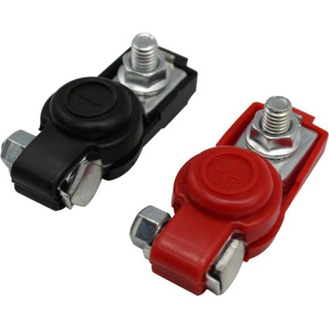 Connecteur borne batterie à pince réglable pour voiture – Connexion rapide, compatible tout véhicule (1/5)