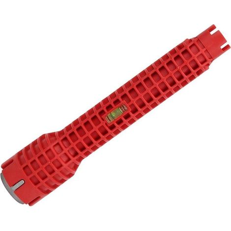 Clé Robinet Évier - Tête Unique Universelle 1/2 Pouces et 3/4 Pouces - Pour Installation Robinet Bassin - Outil de Plomberie - 1 Pièce