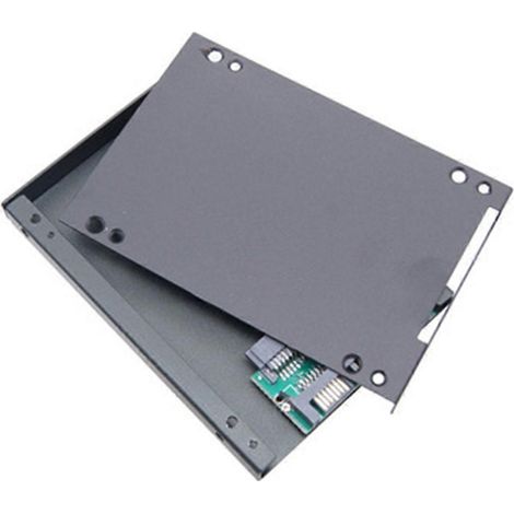 1,8" Micro-SATA 16-Pin (7+9 Pin, 7+7+2 Pin) SSD auf 2,5" SATA 22-Pin (7+15 Pin) SSD-Festplattengehäuse-Konverteradapter (1/5)