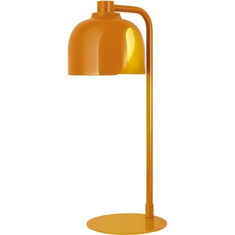 Lámpara Corolle, acero, naranja, 40 cm de alto, G9 OSRAM (1/5)