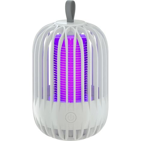 2-delige Huiselijke Elektrische Muggenwerende Nachtlamp, Draagbare Wit Model voor Binnen en Buiten (1/5)