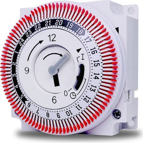 Mechanical timer clock, 250V, 15-minute reminder, 24-hour kitchen countdown timer, energy-saving controller, industrial timer switch (1/5)