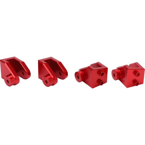Support renforcé en alliage d'aluminium pour essieu rigide LOSI 1/8 LMT - Amélioration de suspension avant/arrière (1/5)