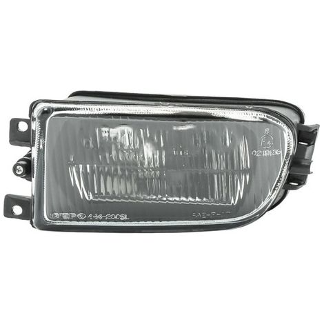 Feu anti-brouillard avant gauche H7 strié BMW Série 5 E39 phase 1 1997-2000