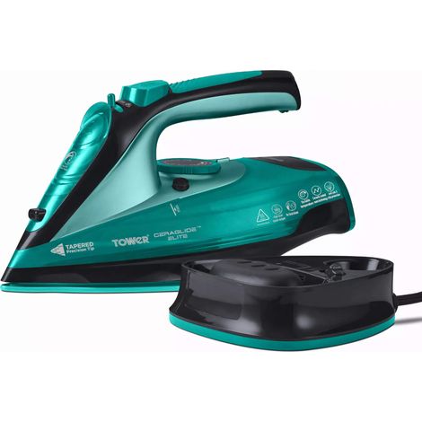 Tower Ceraglide Cordless Iron Teal