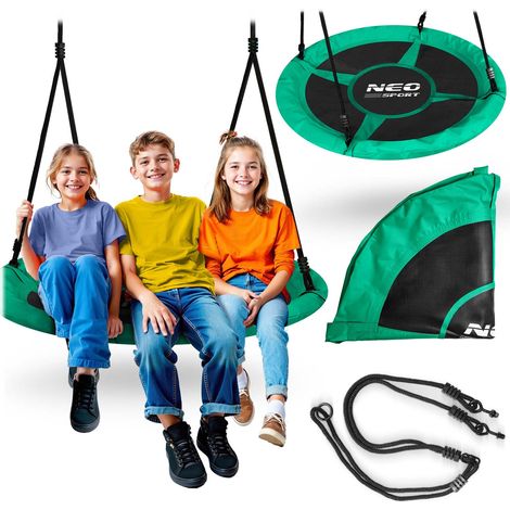 Columpio tipo nido de cuervo Neo-Sport Swingo de 110 cm