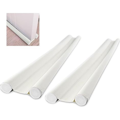 Joint de porte, lot de 2, vainqueur du test, joint de porte en cuir de qualité supérieure de 95 cm, économie d'énergie silencieux et esthétique, porte anti-courant d'air lavable et découpable join (1/5)