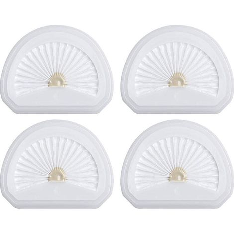 Paquete de 4 filtros para aspiradoras de mano compatibles con Black & Decker VLPF10. Filtro de repuesto para aspiradoras de mano Dustbuster HLVA315J HLVA320J00 N575266, reemplaza la pieza N600601 (1/5)