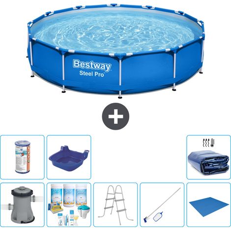 Bestway Bestway Steel Pro Ronde - 366x76 cm - 9-pièces S21607 (1/5)