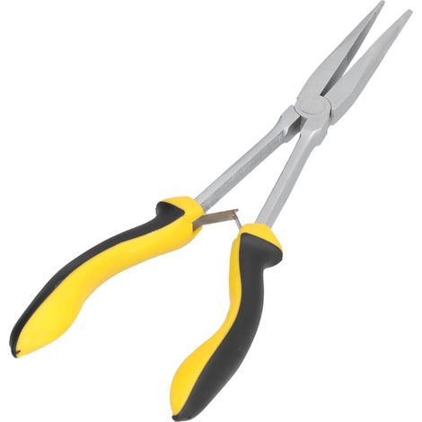 Pince à bec effilé extra longue de 28 cm (11 pouces) pour la fabrication de bijoux, le pliage de fil et la préhension de petits objets (1/5)