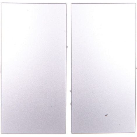 Simon 54 Llave doble para interruptores/botones, plata mate DKW5/43