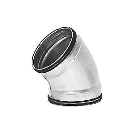 Coude 45° Galva D100 à joints - COUD45GALD100J ECONONAME - COUD45GALD100J