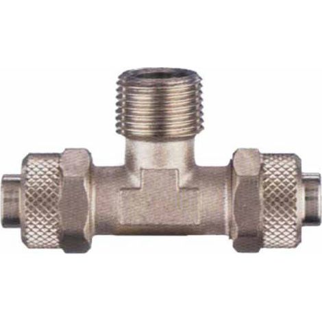 Conector de tubo Rilsan T 40/D/Mc 6X1/4X 6 Ani