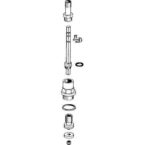 HANSA Oberteil HANSA 59902726 45-80 mm, G1/2, 59902726