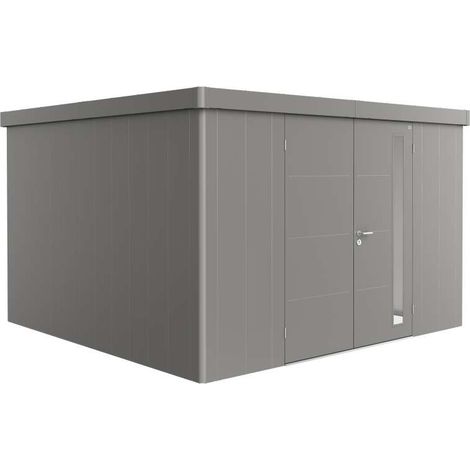 Casetta Neo 4D doppia porta, grigio quarzo metallizzato