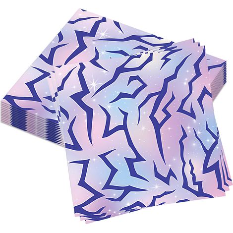 Lot de 40 serviettes de fête - Décoration d'anniversaire - Serviettes de table d'anniversaire - Serviettes de table pour anniversaire - Set de fête d'anniversaire (1/5)