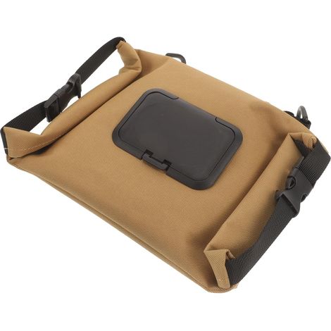 Khaki Canvas Taschentuchtasche für Camping und Auto