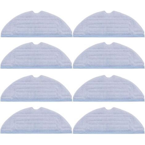 Lot de 8 lingettes de rechange pour Roborock S7 T7S T7S puls G10 accessoires, microfibre douce, lavable et réutilisable (1/5)