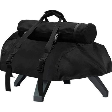Hotte de four à pizza portable noire 420D avec sac de cheminée amovible, adaptée au modèle karu12 (3216,58,3 pouces) (1/5)