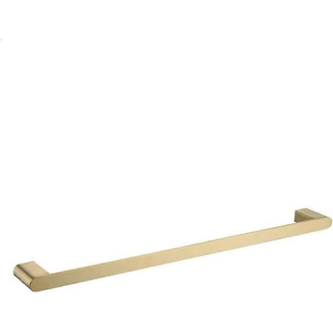 Ensemble d'accessoires de salle de bain en or brossé avec porte-serviettes en acier inoxydable 304, fixation invisible (1/5)