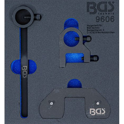 BGS Einlage Werkstattwagen 1/6: Juego de herramientas de ajuste para ejes de equilibrado para motores diésel Land Rover /  Citroën /  Mitsubishi /  Peugeot /  Ford 2.2 DOHC - 9606 (1/4)