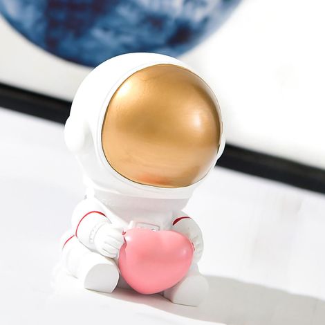 Astronautenfigur, Skulptur eines Weltraumreisenden, Dekoration für Zuhause, Bibliothek oder Büro – Originelles Geburtstagsgeschenk – MYY2020-11A (1/5)