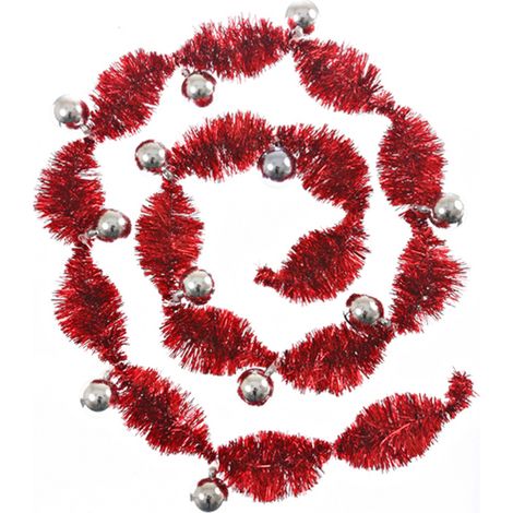 Guirlande de noël Pompon - 12 boules (1/2)
