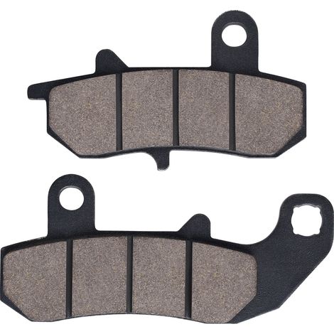 Motorrad-Hinterradbremsbeläge, kompatibel mit Suzuki DR600, 650, DR 750 (2010-2011) und SK1989 Scheibenbremsbelägen. (1/5)