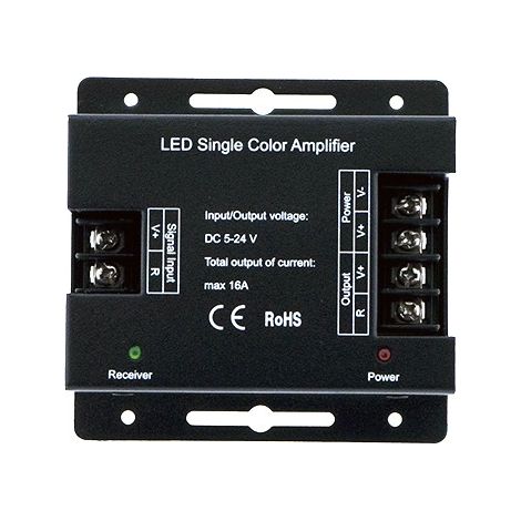 Répéteur/amplificateur de signal PWM 5-24V 16A (1/3)