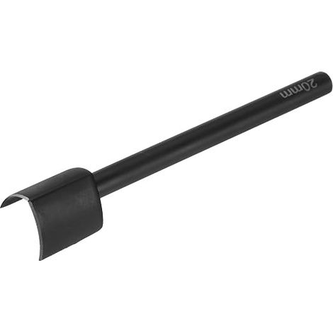 Perforatrice en Cuir en Forme de V, 20mm, Coupe-Cuir, Coupe-Bout de Ceinture, Outil de Perforation en Forme de V en Acier au Carbone pour la Fabrication de Sangles, Ceintures (1/5)