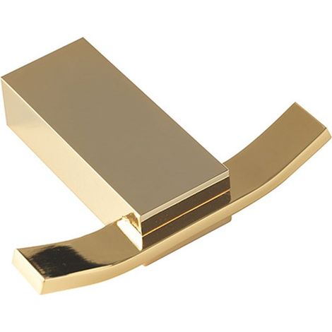 STILHAUS Gea portaaccappatoio doppio oro codice prod: 000GE13.216