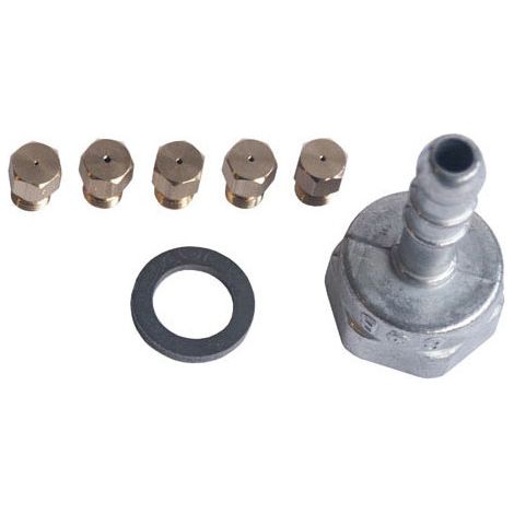 Kit injecteurs gaz butane 337232401/6 pour Cuisinière ARTHUR MARTIN, ELECTROLUX, FAURE, ZANUSSI