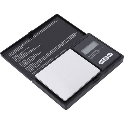 Hochpräzise, tragbare digitale LED-Mini-Taschenwaage für Gold-, Silber- und Diamantschmuck (1000 g/0,1 g)