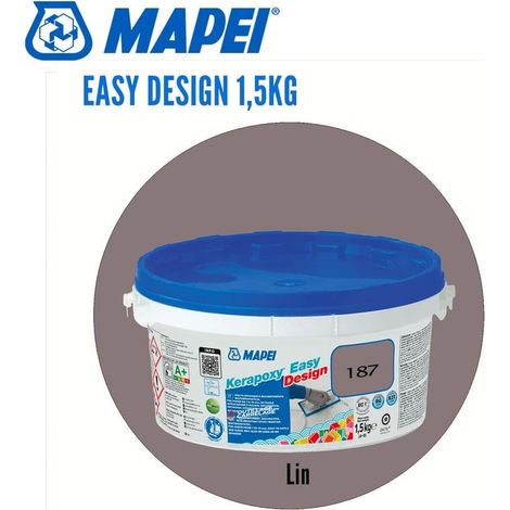 Joint époxy Kerapoxy Easy Design MAPEI 187 Lin - 1,5 Kg (1/5)