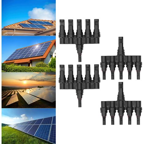 Photovoltaik-Steckverbinder der Serie PV-LT, Modell PV-LT-5, werden in 2er-Packungen verkauft. (1/5)