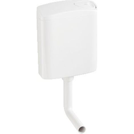 Wisa 300 Réservoir de chasse apparent H33,8xL33,8xP13,4cm Blanc (1/4)
