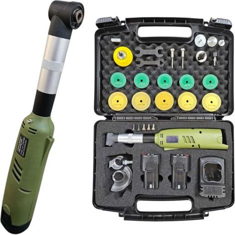 Mini Smerigliatrice Angolare a Batteria 24V Utensile Multifunzione a 7 Velocità (1/5)