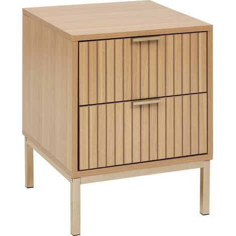 Comodino tasso, 2 cassetti - 5five