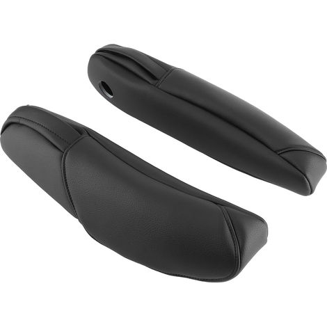 Housse d'accoudoir pour Voiture, Housses d'accoudoir, ', Coussin ' en Cuir Microfibre, de Poignée ' de Siège pour CRV 2010-2017 (Black) (1/5)