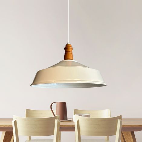 bamyum Asletl Suspension Luminaire Vintage, Lustre Salon de 40 cm en Métal, Lampe E27 pour Chambre, Salle à Manger (1/5)