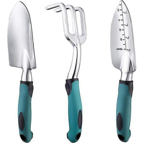 Outils de jardinage comprenant pelles à main, râteaux, motoculteurs et tondeuses à gazon, avec poignées pour herbicide et bêches à fleurs, adaptés à la plantation de pelouses et de fleurs, pour un jar (1/5)