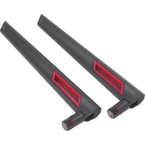 Antennes à gain élevé de 12 dB, double bande 2,4/5 GHz, avec kit de câble d'extension IPEX4 pour carte WLAN NGFF M.2 (1/5)