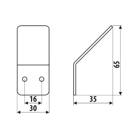 Cintre WS04, noir super mat (1/2)